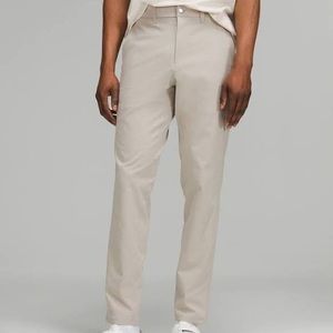 Lululemon | Commission Slim-Fit Pant 32" Warpstreme | Size 33 | Color Khaki